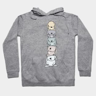 Bunnies Totem Hoodie